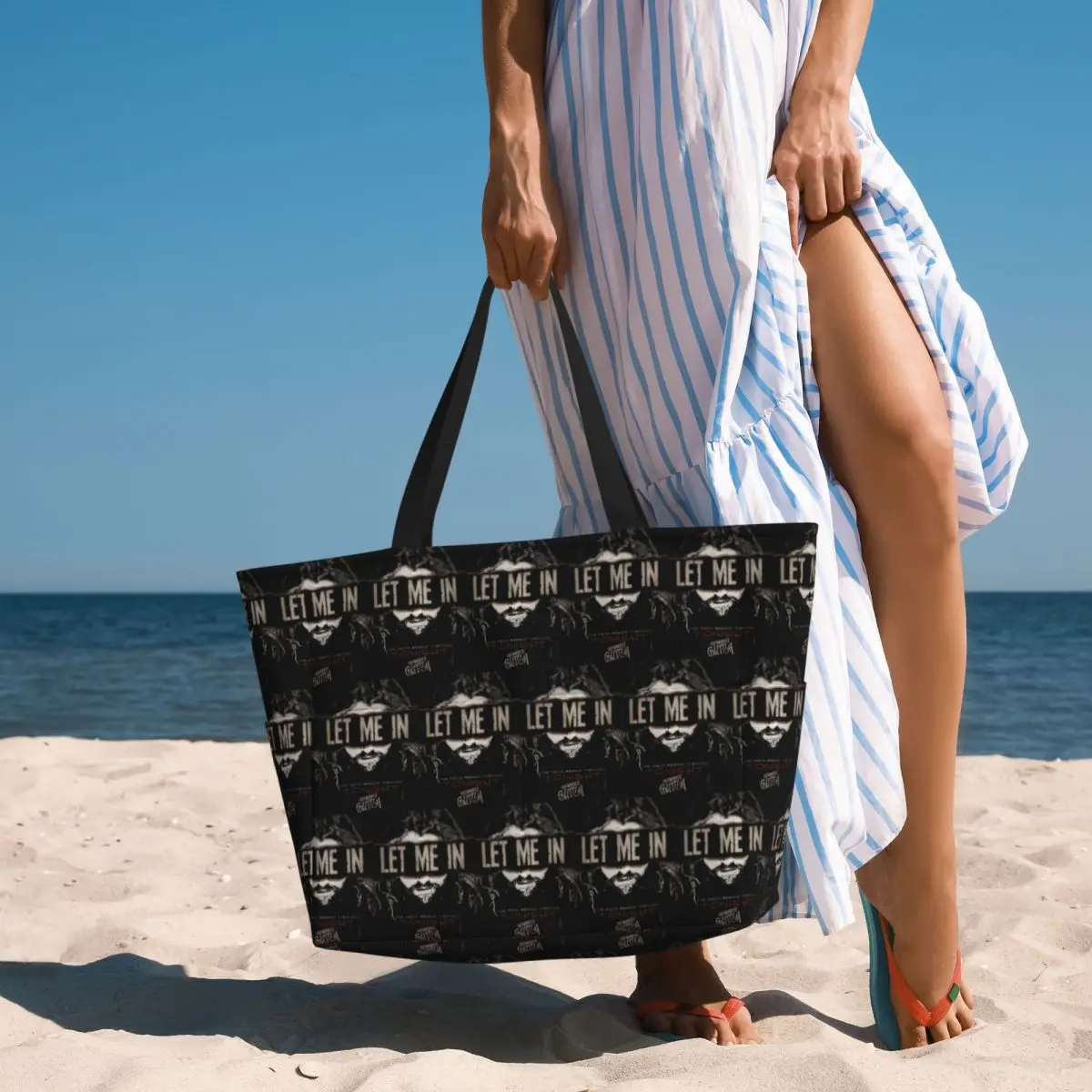 Bray Wyatt Vintage The Fiend Comics Beach Tote Bag Sport Gym Yoga Duffle Large Tote Bag Women Travel Bag Fitness bag