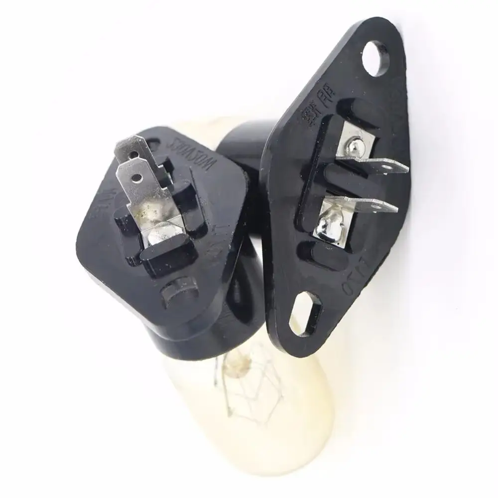 2 spare parts for microwave oven,refrigerator light bulb, repair accessories,230V 20W light replacement,LG Galanz, Midea,Samsung