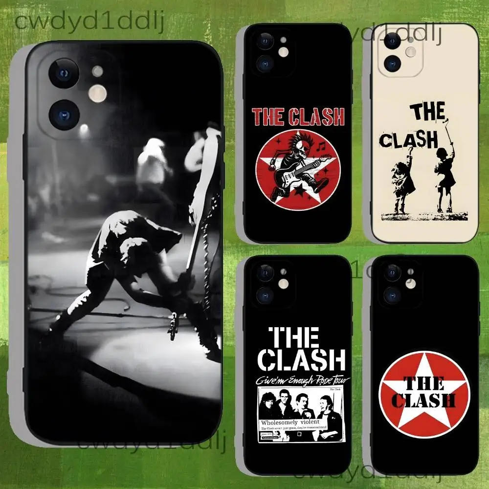 

The C-Clash London Calling Phone Case For iPhone 17,16,15,11,12,14,13 Pro Max Mini XS,XR,7 Plus 16E Air Shockproof Soft Cover