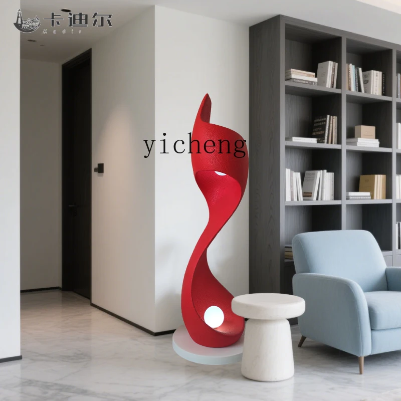 L7-10 wabi-sabi wind floor-to-ceiling living room sofa next to the high-end atmosphere ornament Chinese and ancient art ornament