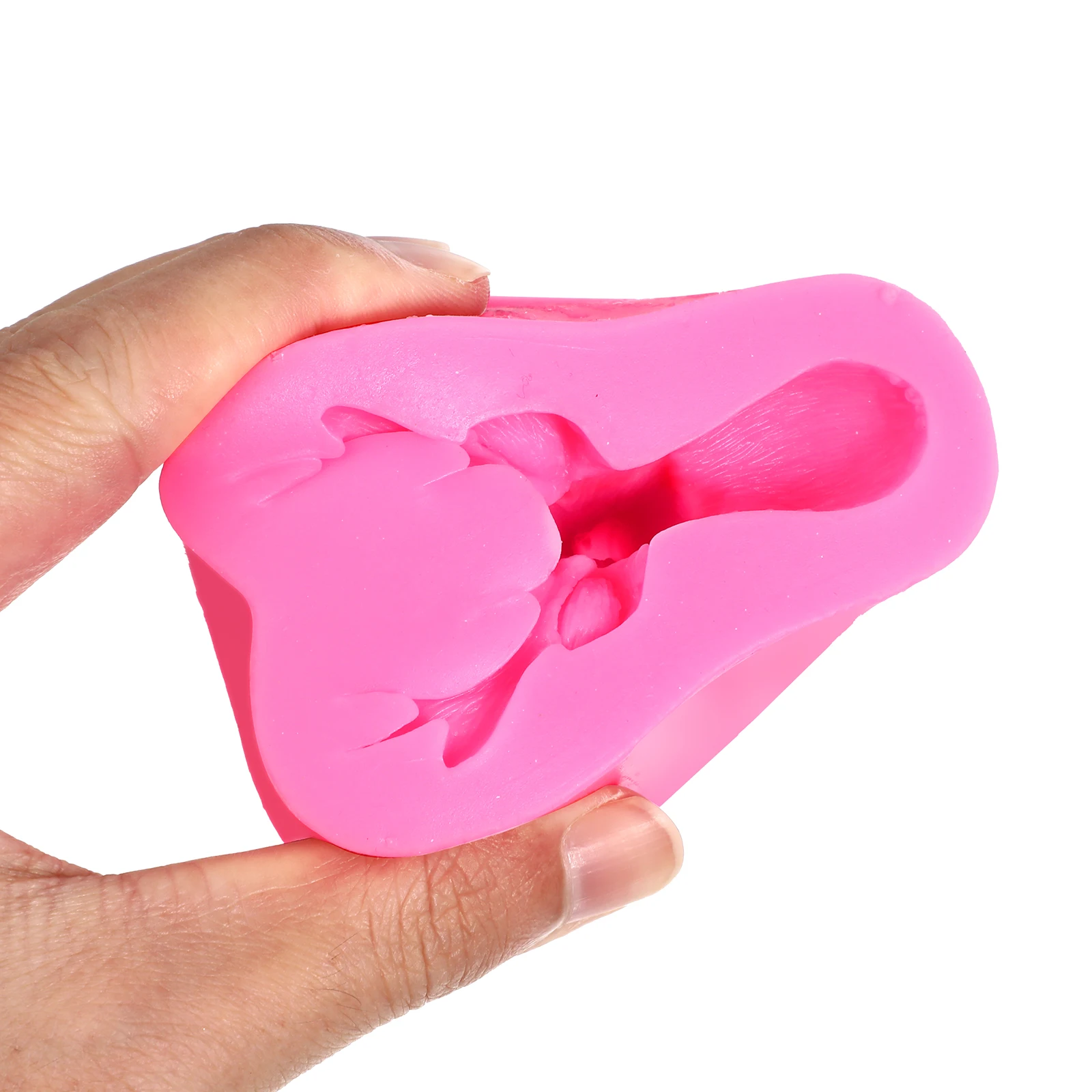 

Premium Silicone Deer Head Mold 3D Design for Cake Decorating Sugarcraft Chocolate Making Non Stick Baking Craft Oven