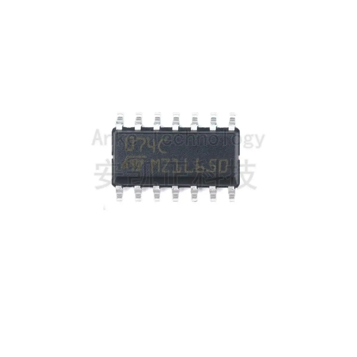Original genuine product: SMD TL074CDT SOIC-14 quad JFET input operational amplifier IC chip 10PCS