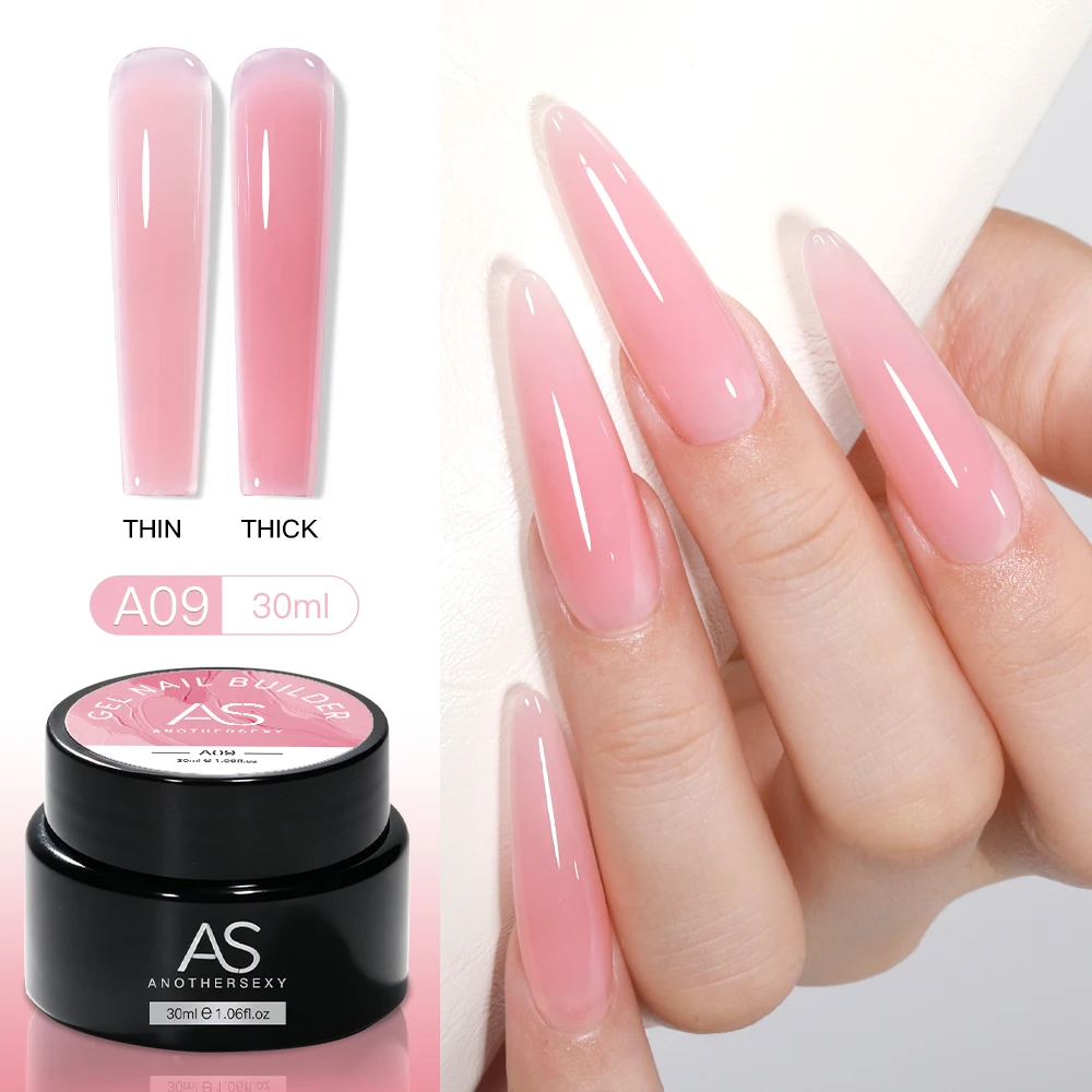 30g Silber Reflektierendes Aufbaugel für Nägel Funkelnder Glitzer Roter Nagelverlängerungslack Semi-Permanenter Gel-Lack