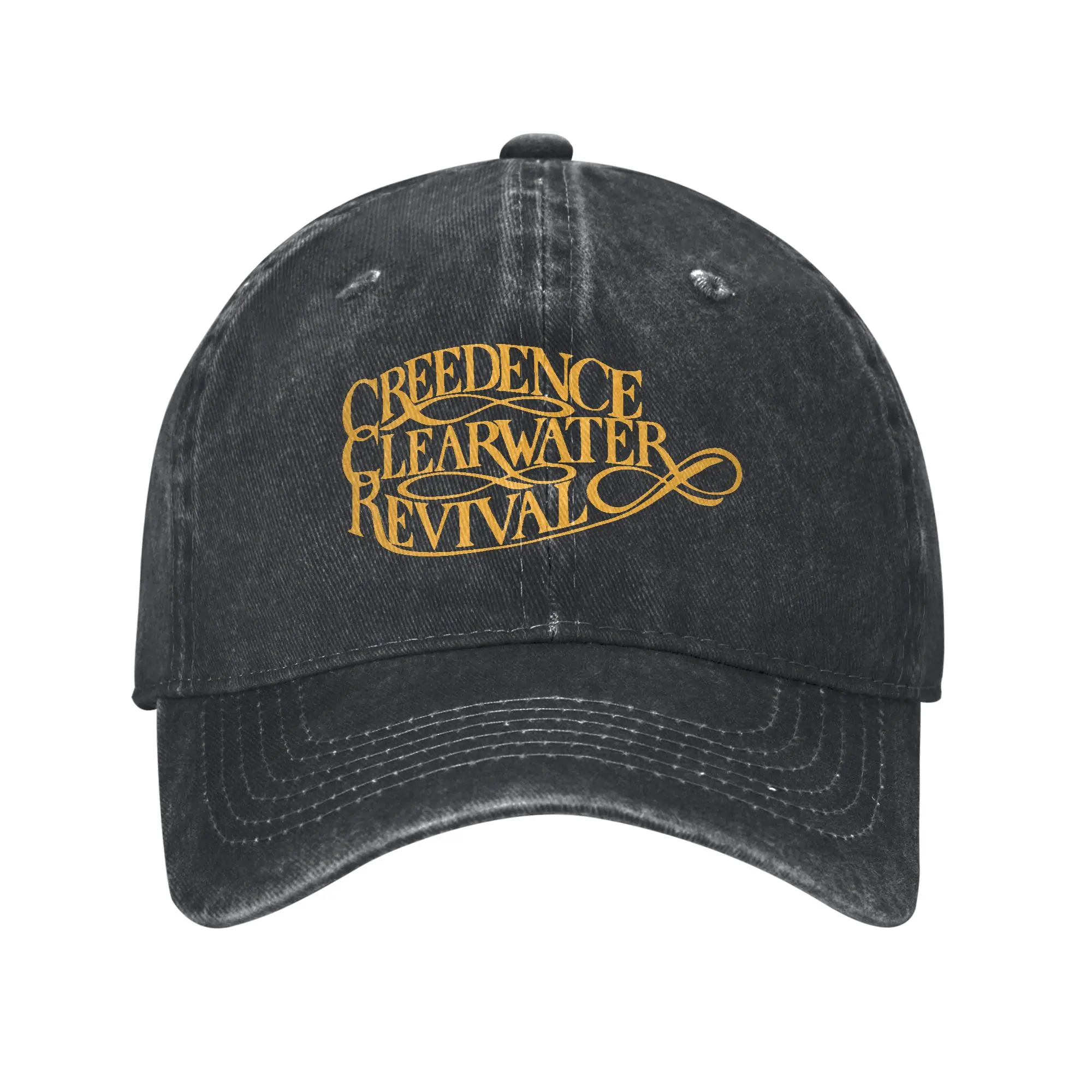 Creedence Clearwater Revival Fashion Baseball Cap  Outdoor Accessory Visor  Amusement Park Visor