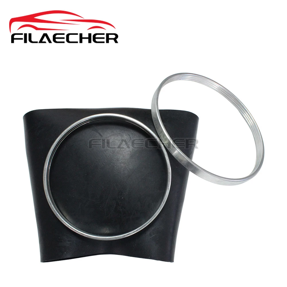 

Front Air Suspension Shock Absorber Rubber Sleeve + Crimping Rings For Mercedes Benz W220 S320 S350 S430 S600 2203202438