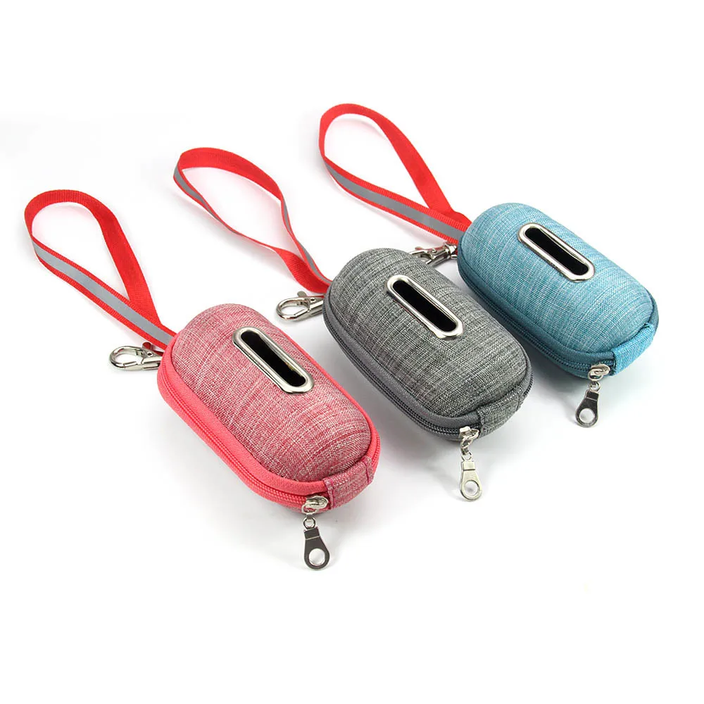 

Portable Pet Dog Poop Bag Dispenser Eco-Friendly Biodegradable Pick-Up Bags Dog Accessories Pet Cleaning Supplies Waste Bags