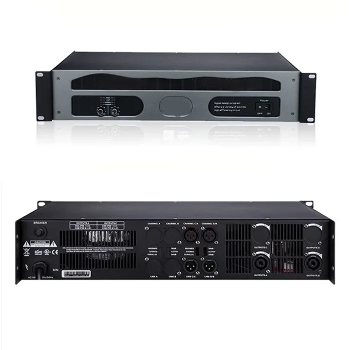 TKG HC2.15 1500 watt power amplifier 1500w 2U 2 channel pro audio class d amplifier