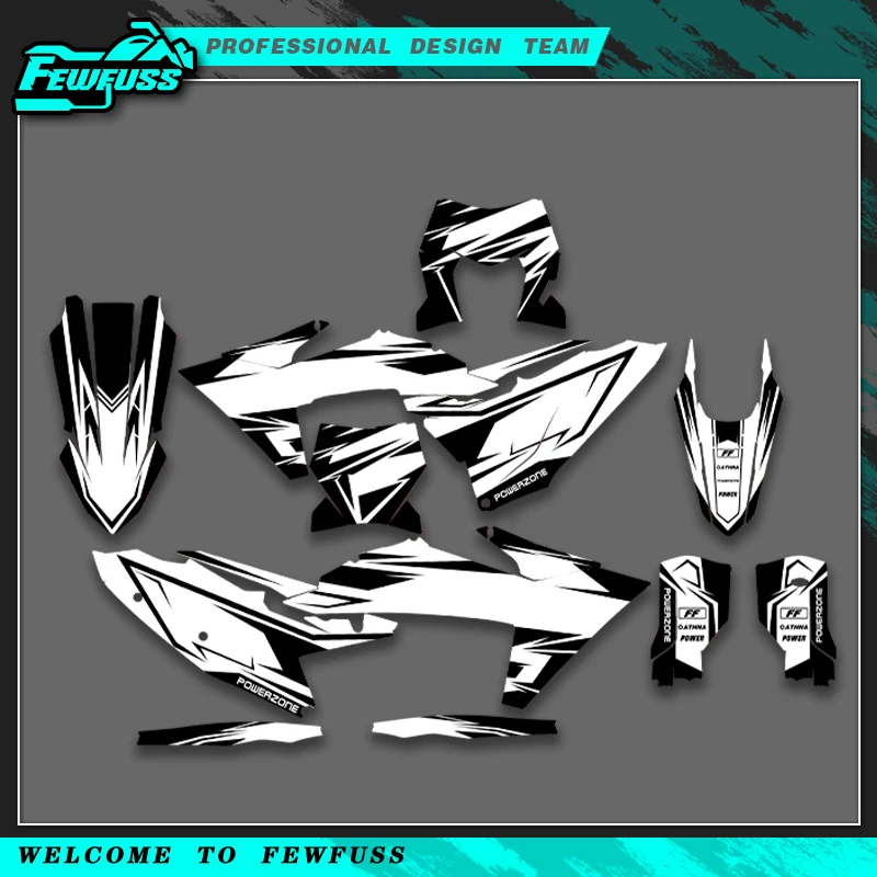 

Fewfuss For KTM 125 250 300 350 450 500 SX SXF 23-25 EXC EXCF XCW XCF 2024-2026 Motorcycle Graphics Decals Stickers Kit