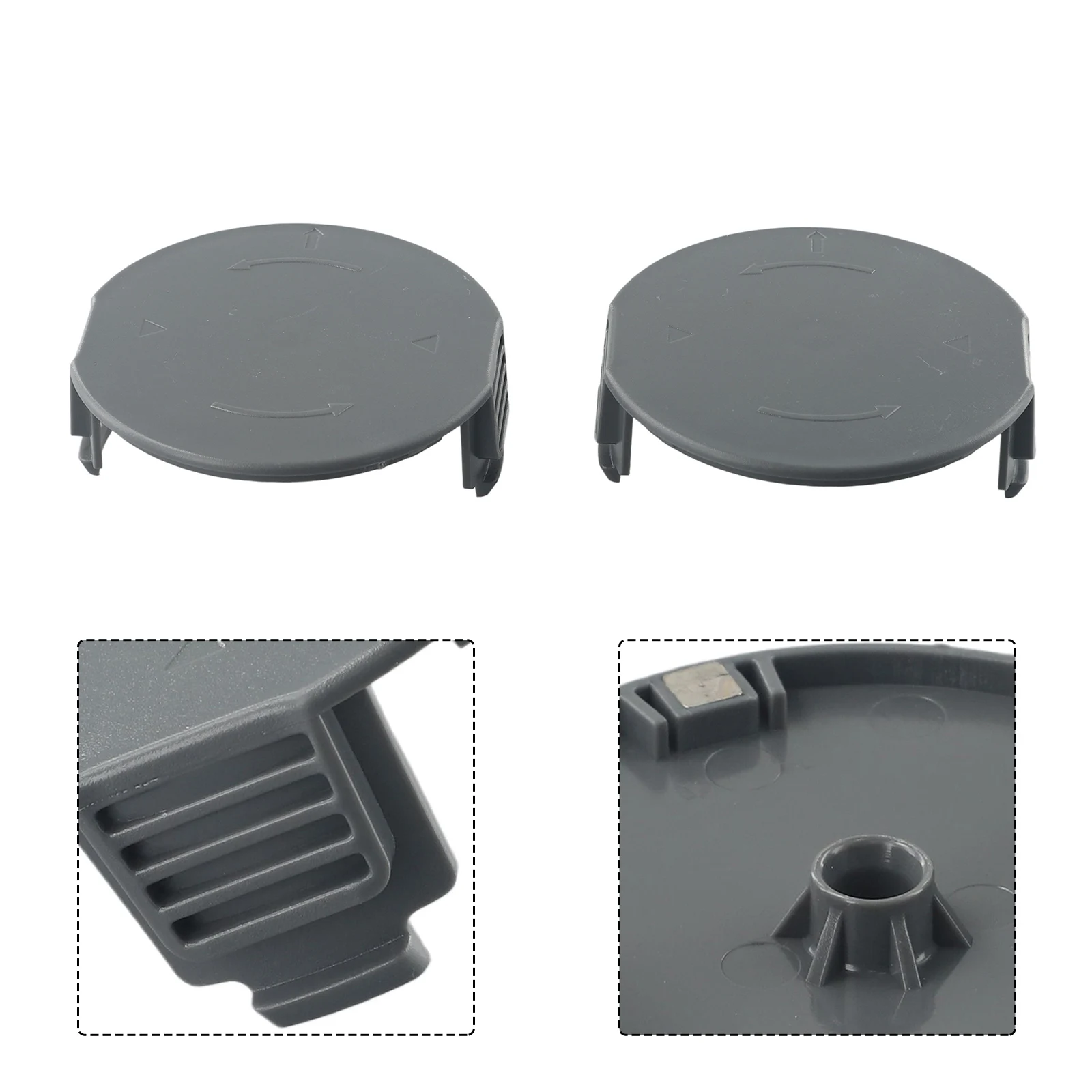 ABS Spool Cover for Bosch GrassCut 18 18-For 26 18-For 260 Cordless Grass Trimmers Direct Fit Replacement Parts
