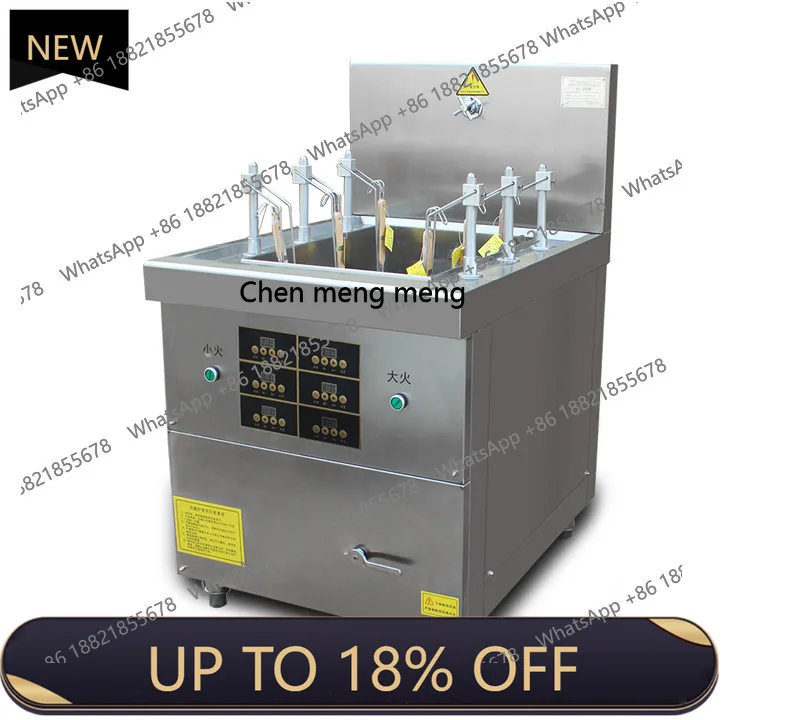 

Z189 Automatic lifting noodle cooking stove single cylinder six frame 15KW six-eye powder cooking stove commercial induction coo