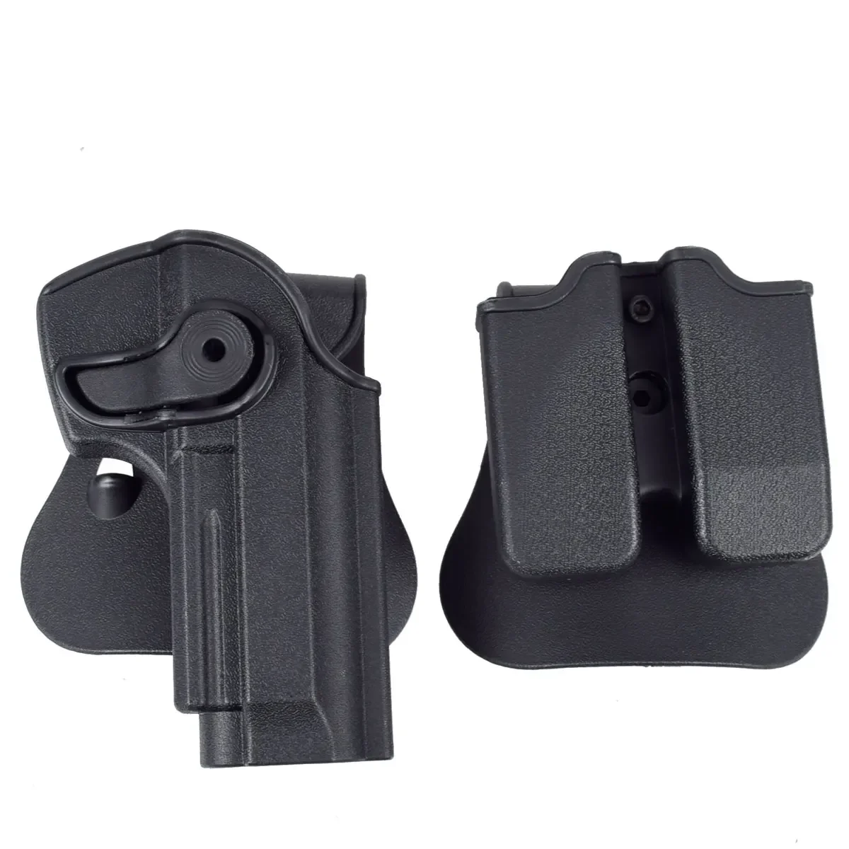 

Black Tactical Retention Rotate Pistol Holster For Beretta 92 96 M9 Magazine Mag Pouch