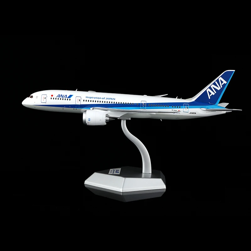 L2099 Alloy Collectible Plane Gift SQ Wings 1:200 ANA All Nippon Airways Boeing B787-8 Diecast Aircraft Jet Model JA801A