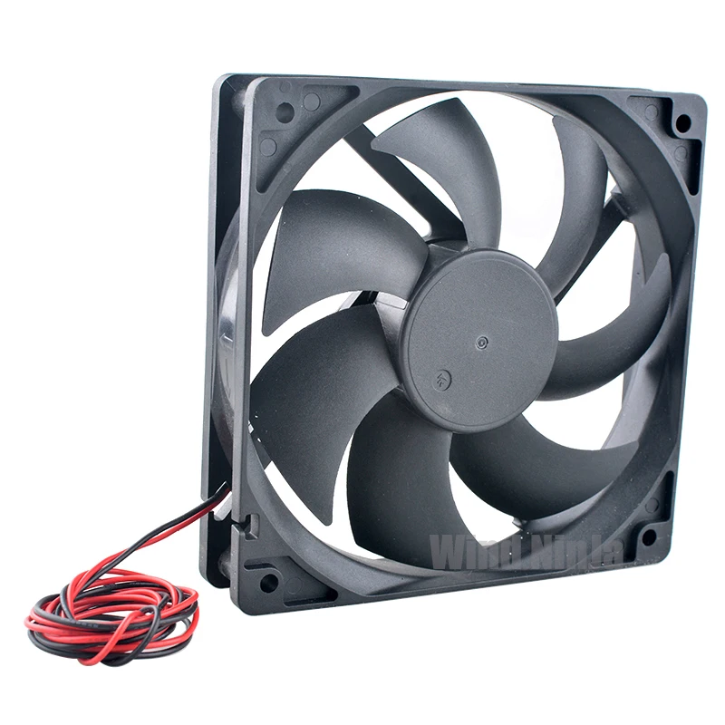 (2Pcs) 120mm Dual Ball Bearing Axial Flow Cooling Fan DA12025B48UA DC48V 0.40A for Server Frequency Converter