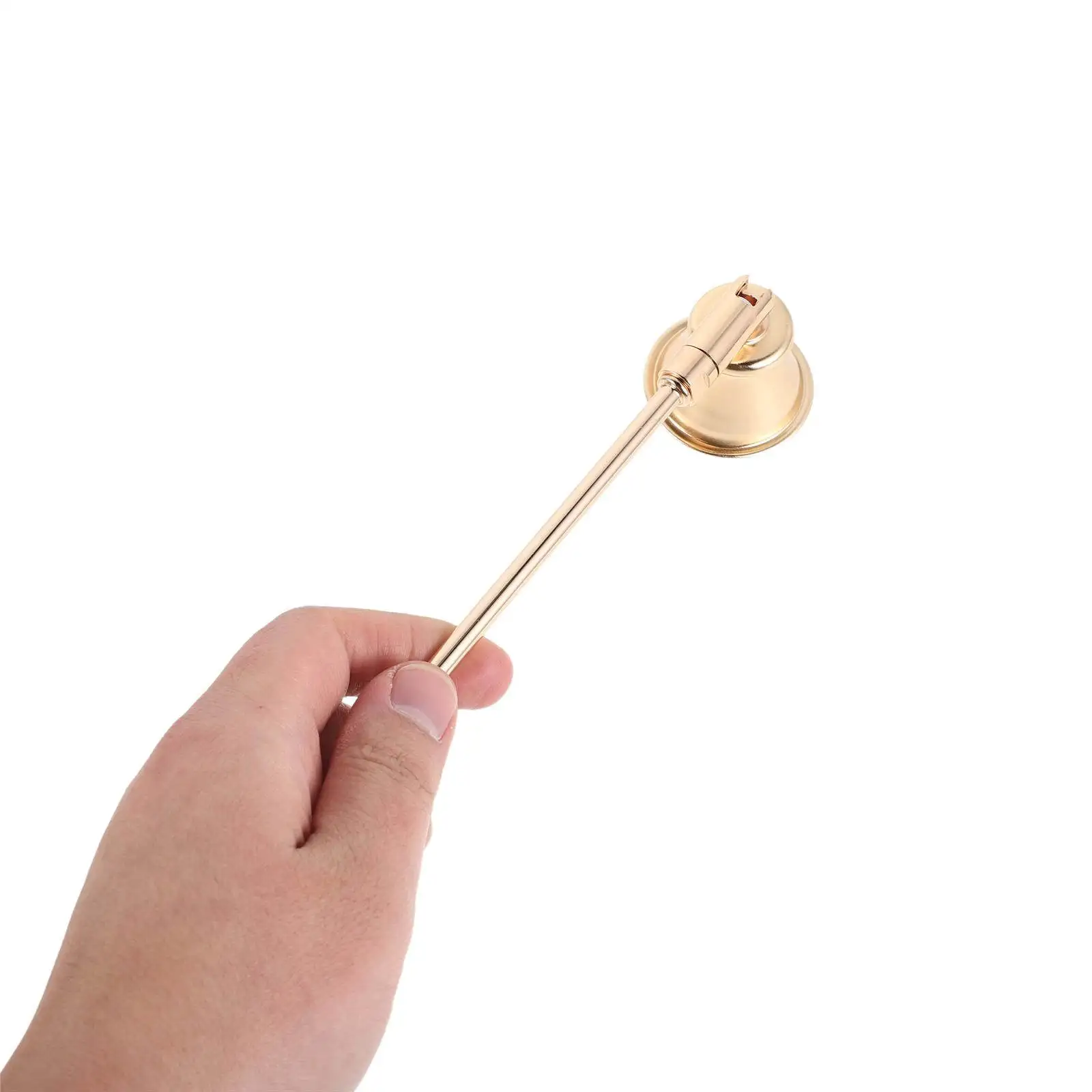 

2 шт. ретро-гасители для свечей с длинной ручкой, металлические, без разбрызгивания, для чайных и столбовых свечей, для дома