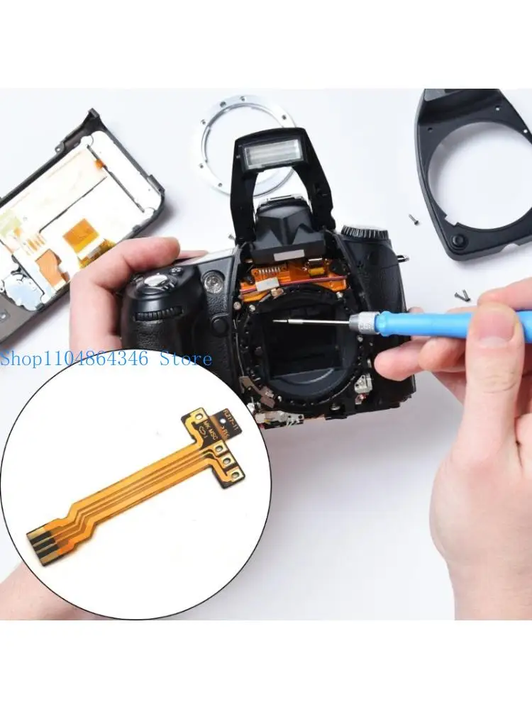 

652F Quick Response Camera Flash Flexible Cable Flash Circuit Cable For 100 Digital Camera Photography Equipment