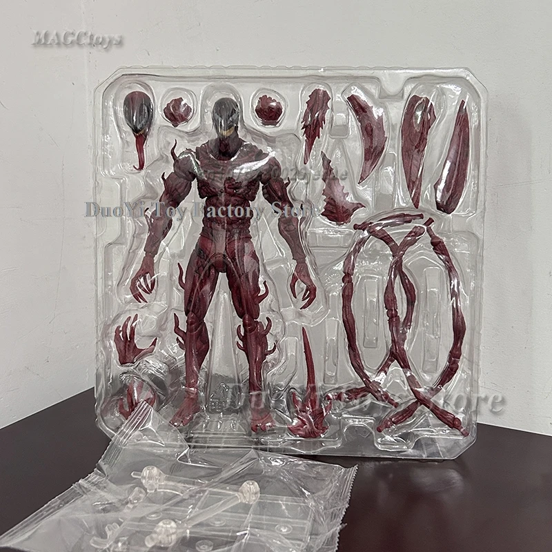 SHFiguarts السم الأحمر السم المذبحة عمل الشكل Shf السم 2 دع هناك المذبحة أنيمي نموذج لجسم لعبة هدايا عيد ميلاد للطفل