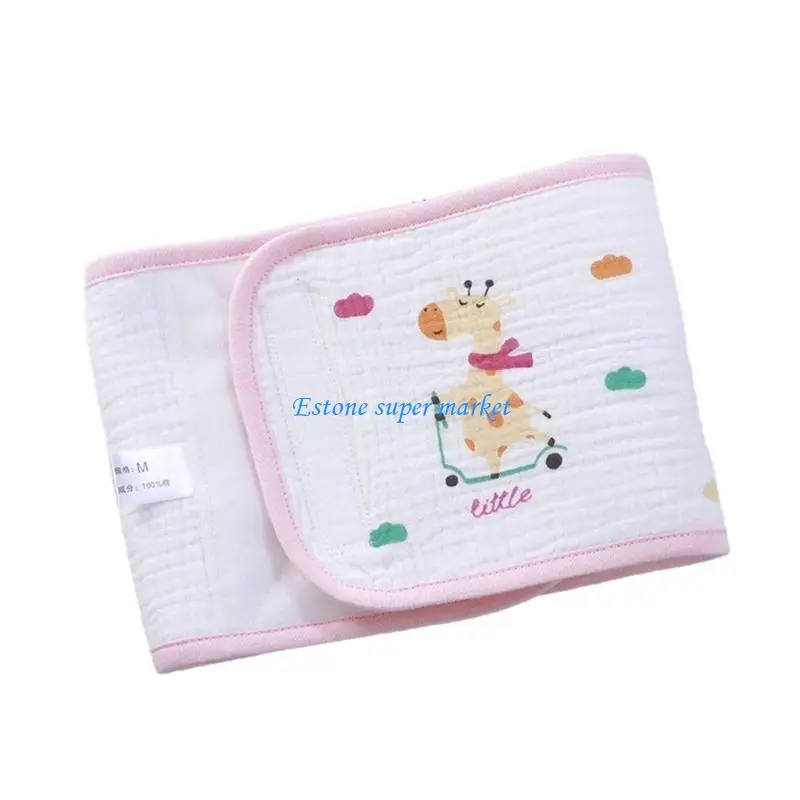 090B Cartoon Umbilical Cord Belly Band for Baby Unisex Umbilical Cord Protector Belts