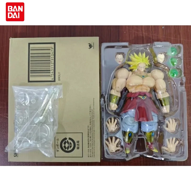 

In Stock Original Bandai Dragon Ball Z S.H.Figuarts SHF Exclusive Super Saiyan Broly Anime Action Figure Model Toys Dolls Gifts