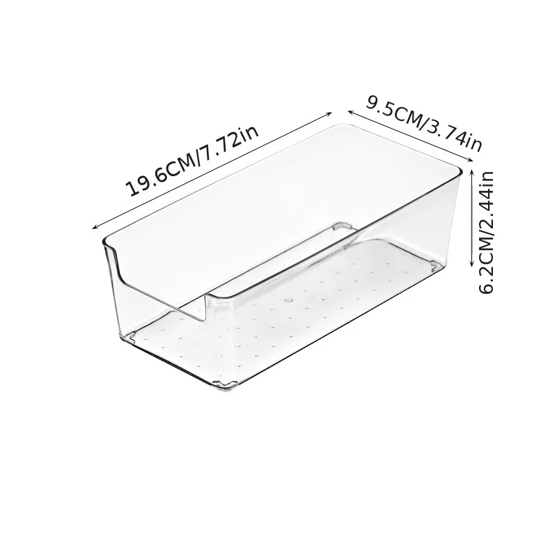 1pc Ins Acryl Transparent Lagerung Box Student Desktop Schreibwaren Sortierung Box