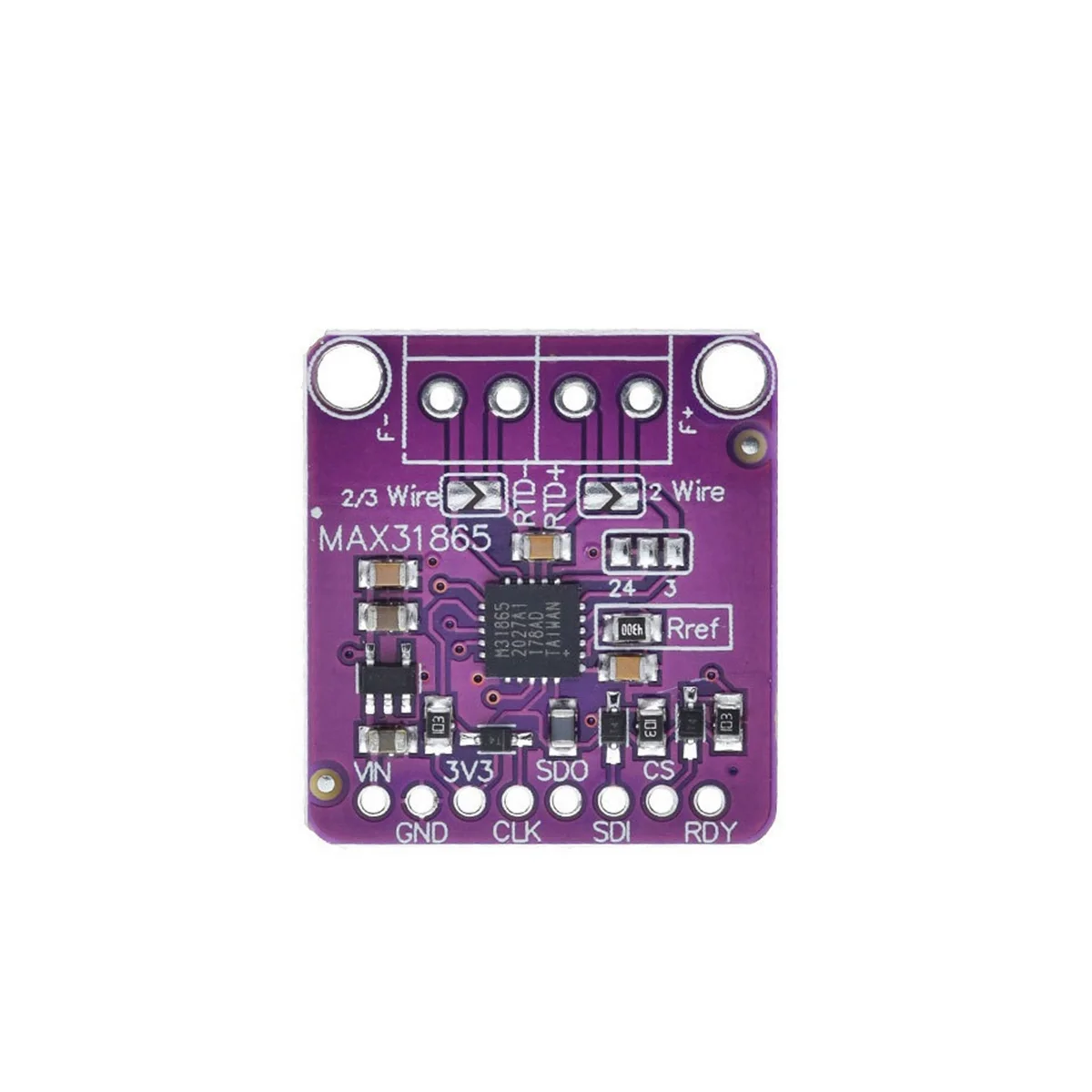 Prévention 31865 PT100/PT1000 Carte convertisseur RTD vers numérique, capteur de température thermocouple, technologie amplificateur 3.3V/5V