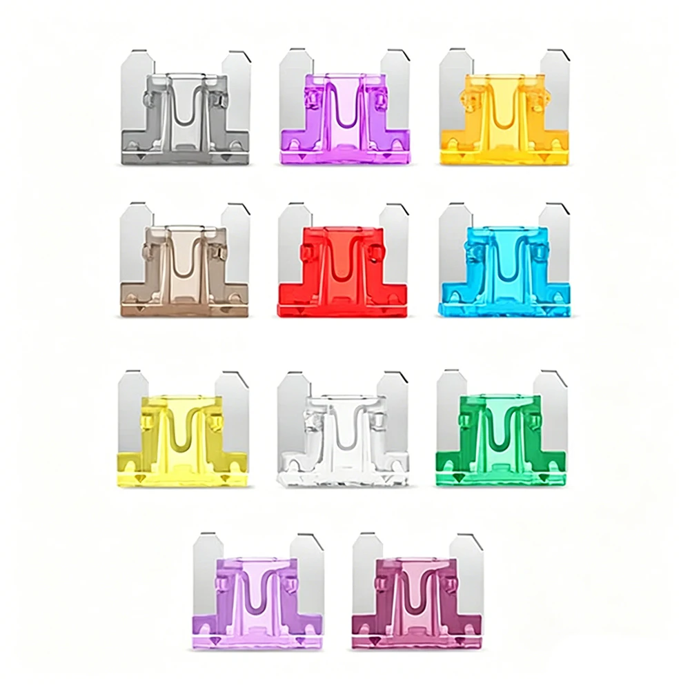 Multi specification super mini car fuse group -30/50/100PCS, suitable for automotive electricians and electrical use