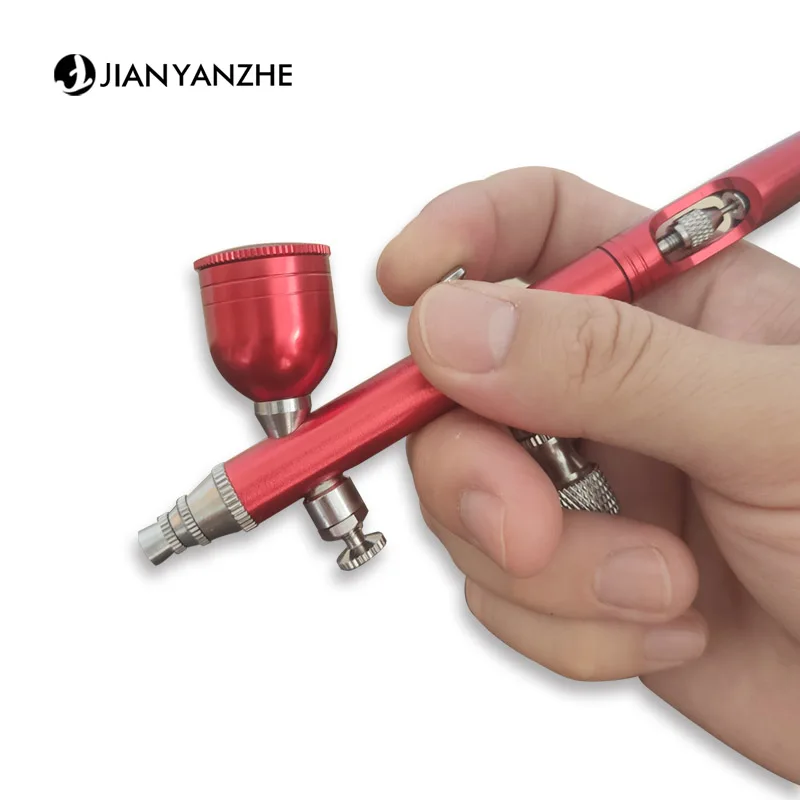 0.3mm Caliber Double-Action External Adjustment Airbrush for DIY Model Spray Tool