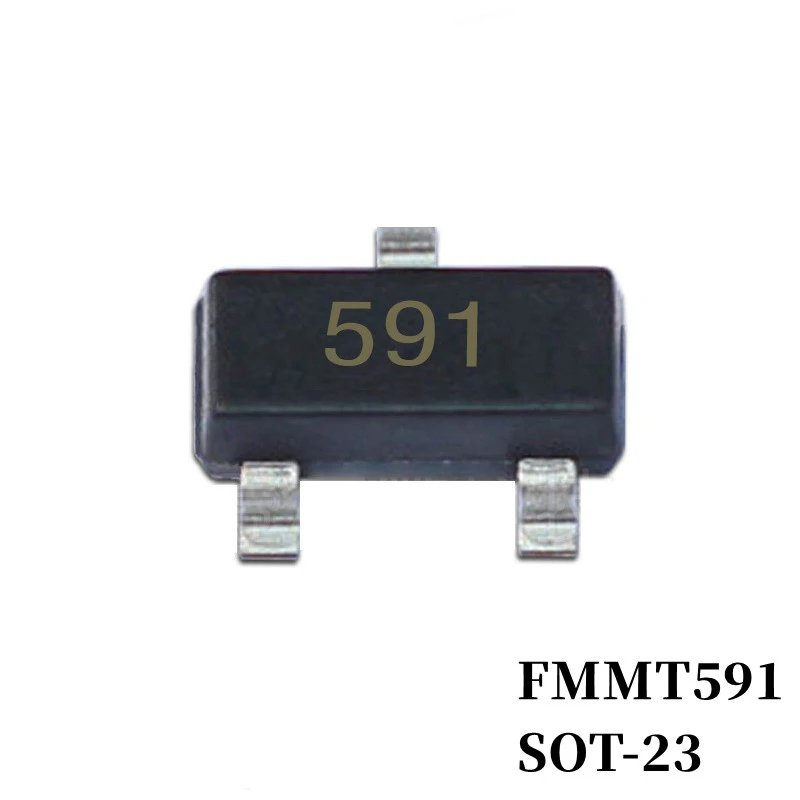 Transistor amplificador Bipolar SOT-23 NPN/PNP, 50/1000 piezas, KTA1505, KTA1298, M28S, FMMT4124, FMMT458, FMMT491, FMMT591