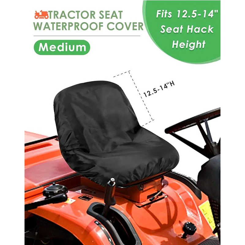 European and American lawn mower seat covers with UV protection Tractor seat dust