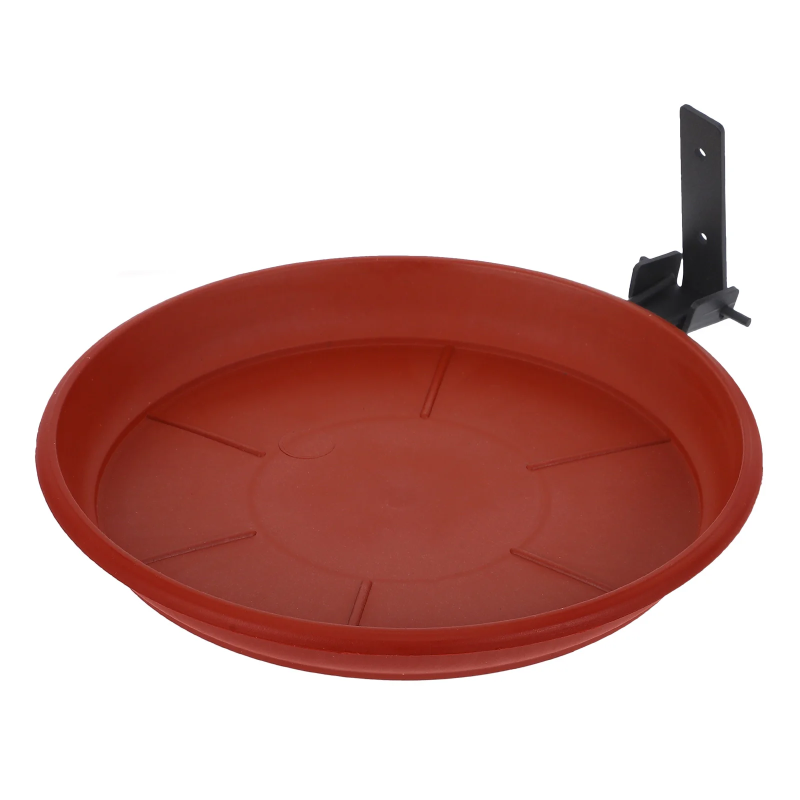 

Elegant White Birdbath Hanging Bird Feeder Bowl Tray Outdoor Garden Decor Feeding Station Non Slip Stable Base