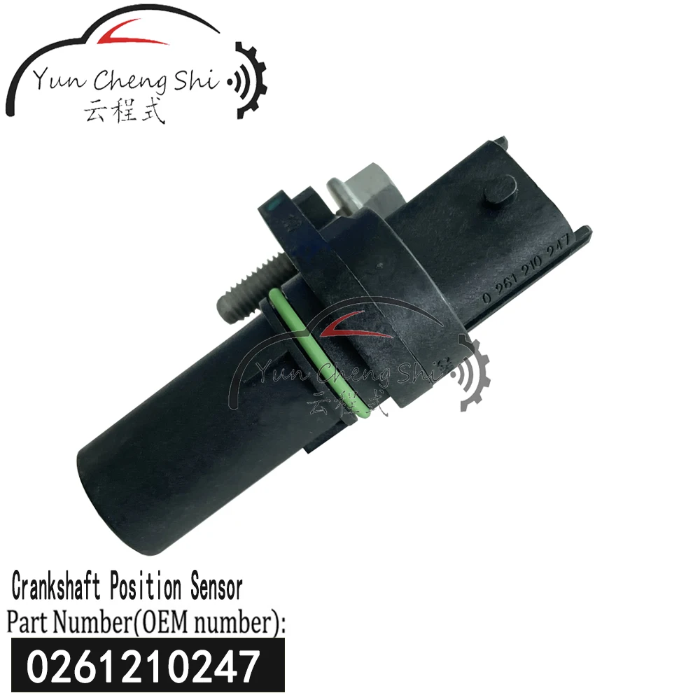 

Crankshaft Position Sensor Front 0261210247 12582652 For Cadillac CTS SRX STS 0261210247
