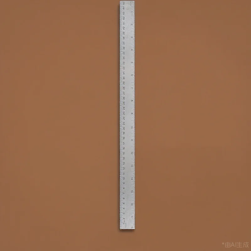 Stainless Steel Cork Back Ruler Smooth Surface School Office Engineering Woodworking Measuring Drawing Straight Edge