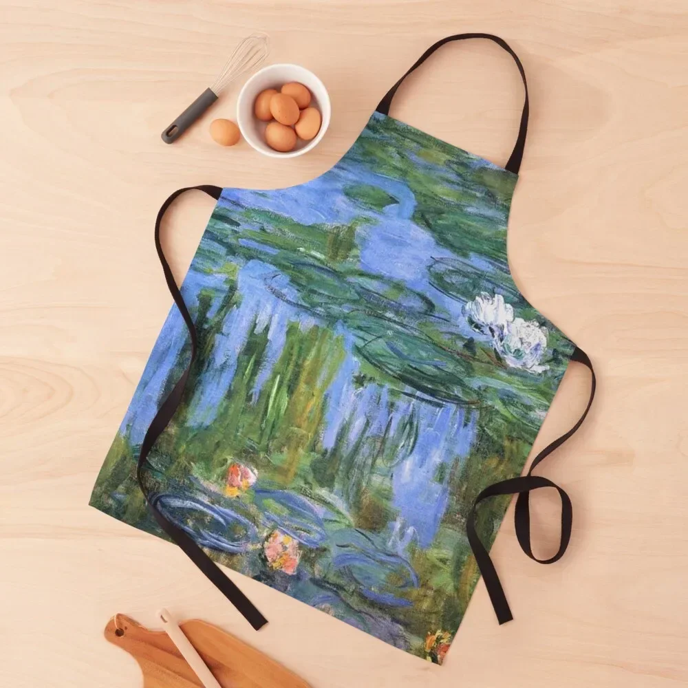 Claude Monet Apron Things For Home And Kitchen Kitchen Things Kitchen New 2022 Year Apron