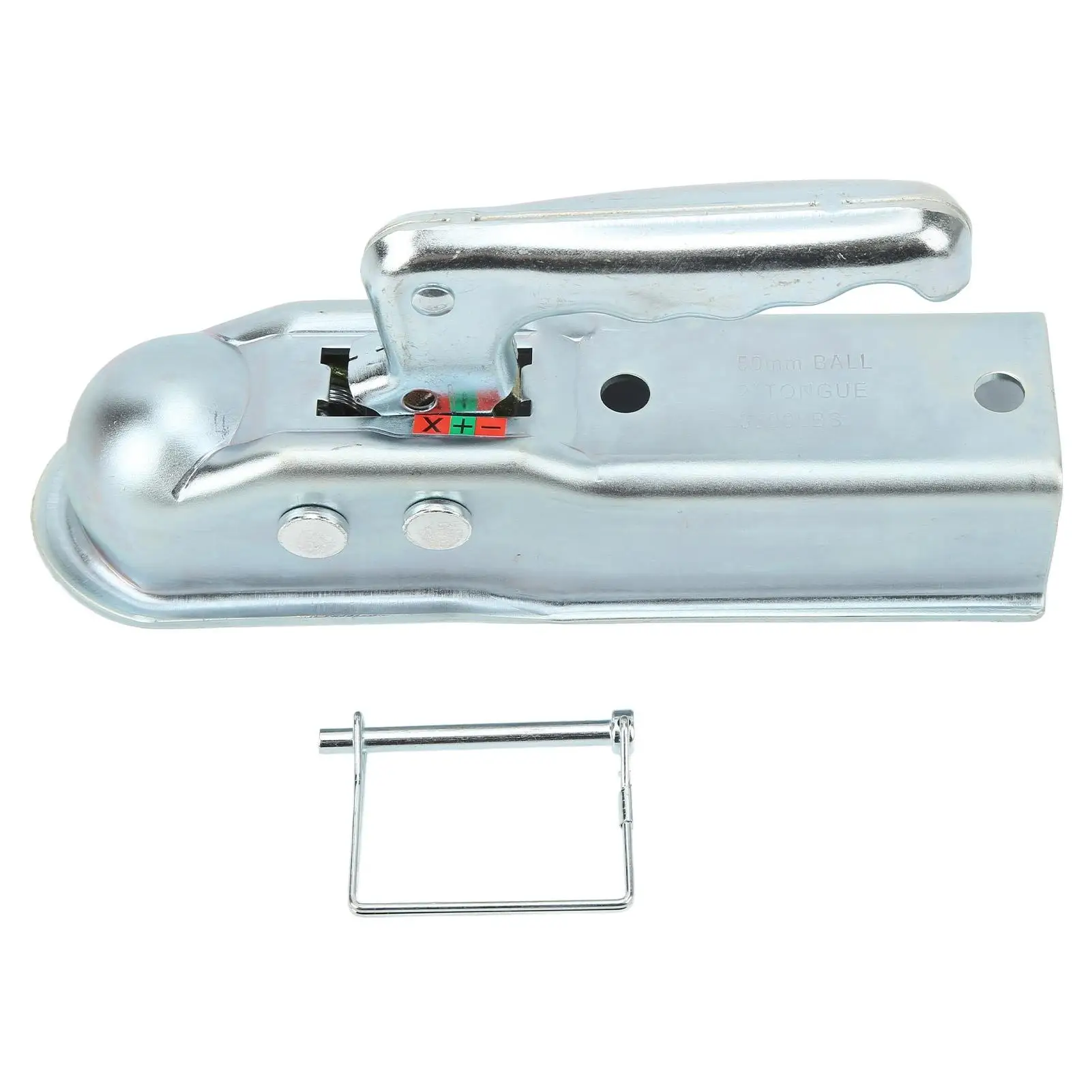 

for trailer Coupler Wear for 50mm Channel 3500 Lb Load Capacity Straight Tongue for trailer Coupler for trailer for 50mm