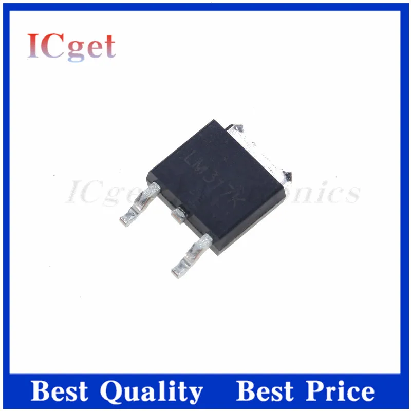 10PCS LM317M SOT252 LM317 TO-252 SOT LM317MDT LM317MDT-TR TO252 SMD new voltage regulator IC