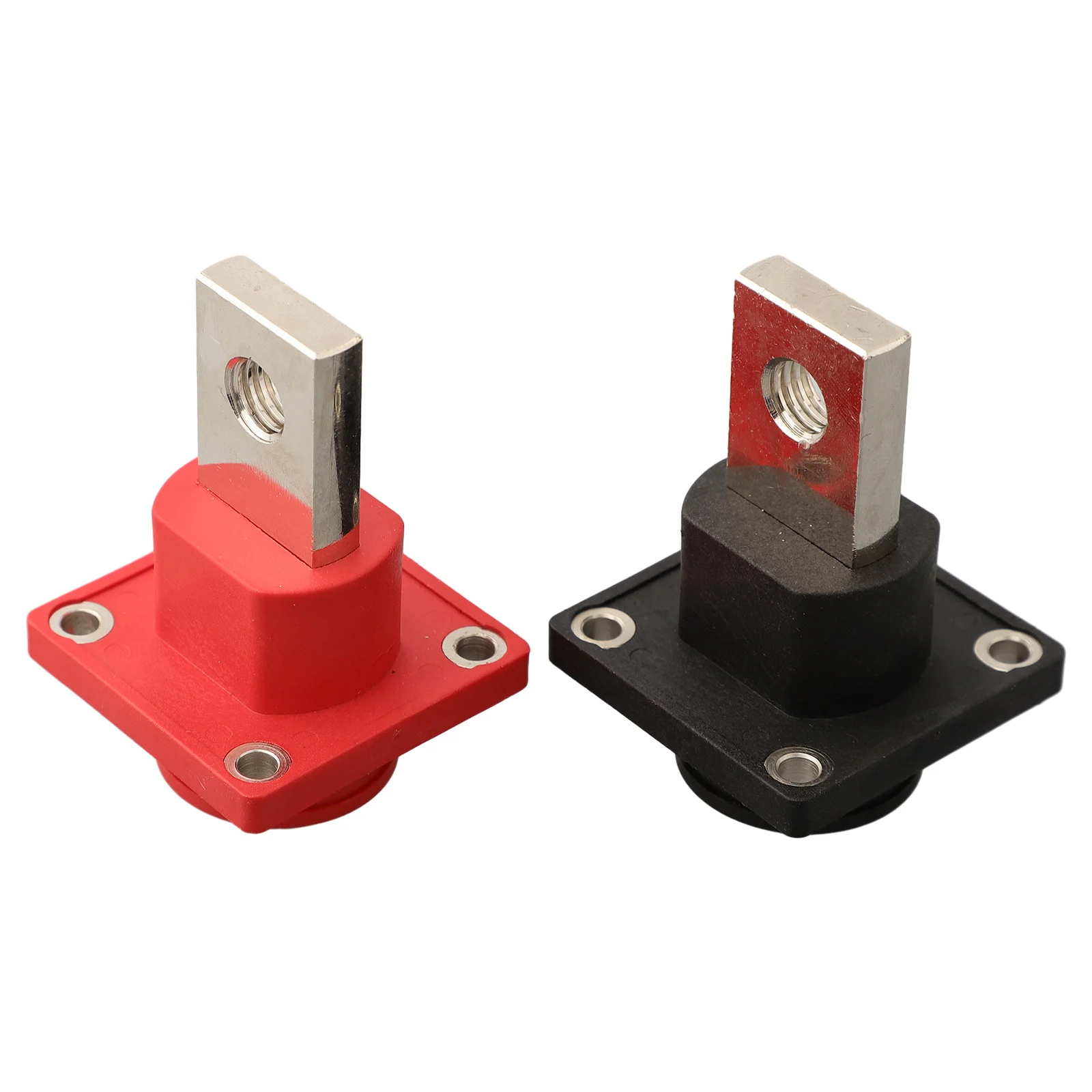 500A Copper Connectors for New Energy Storage Systems 2 pcs Terminal Blocks AC500V 200-250V 3C Certification Panel Mount Ready