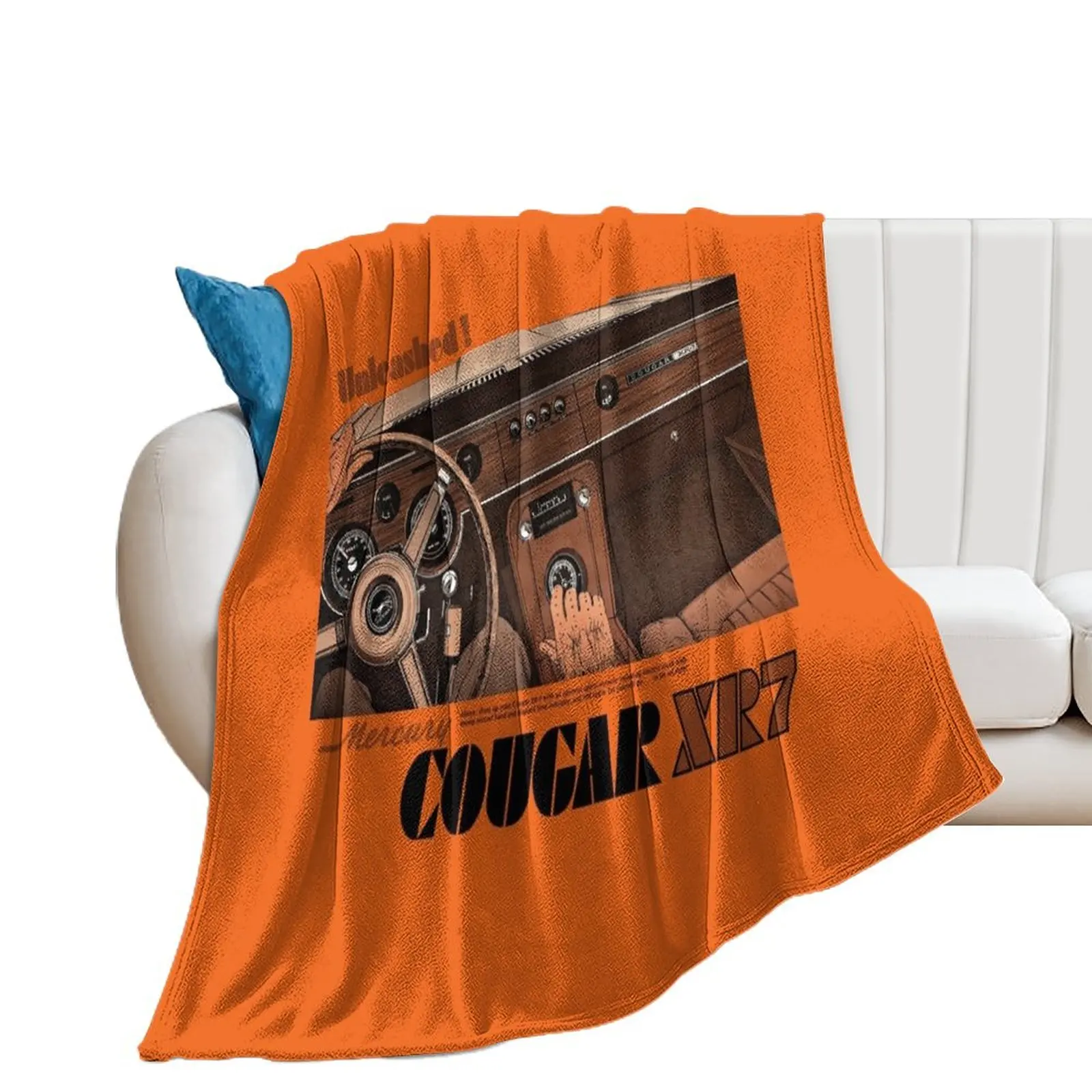 MERCURY COUGAR XR7 Throw Blanket blankets and throws Large Moving Bed Fashionable Blankets