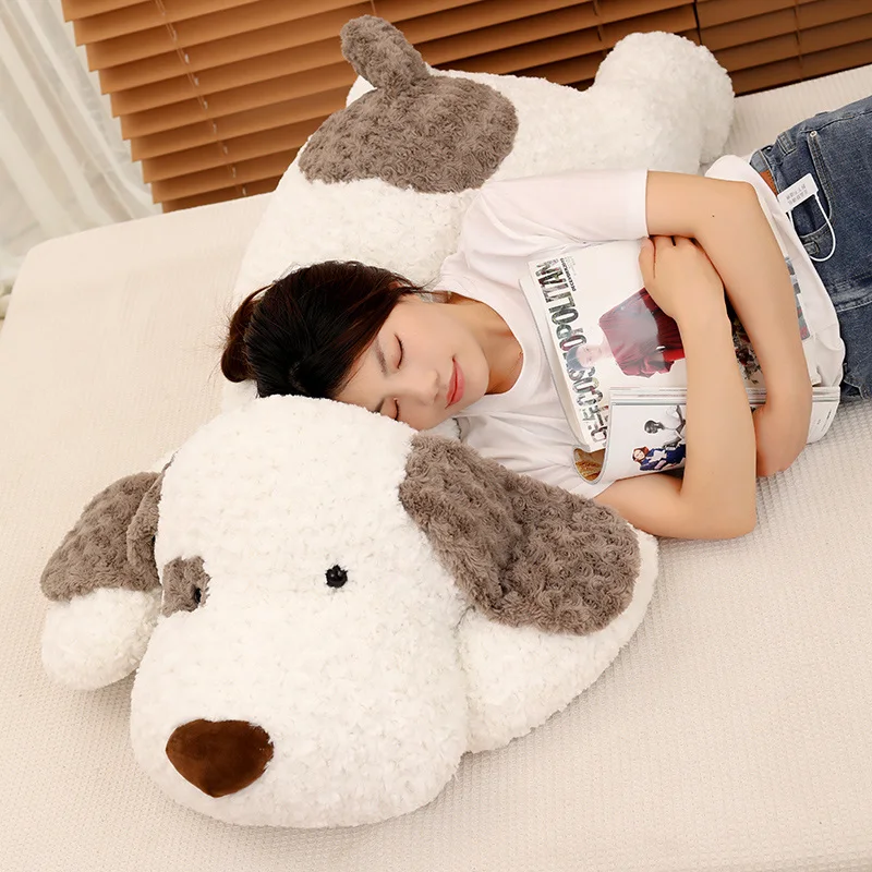 Cartoon High Quality Curly Dog Plush Doll Pillow Super Soft Long Dog Plush Toy Home Decoration For Boys And Girls Appease Toy