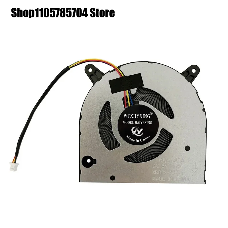SS New Laptop CPU Cooling Fan for Sword Dance N158 N156  MD7505HS DC5V 0.5A