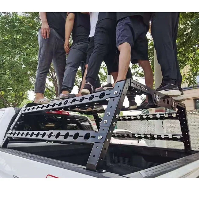 

Universal 4x4 Anti Sport Pickup Truck Roll Bar F150 Truck Top Selling Universal Pickup Roll Bar Adjustable