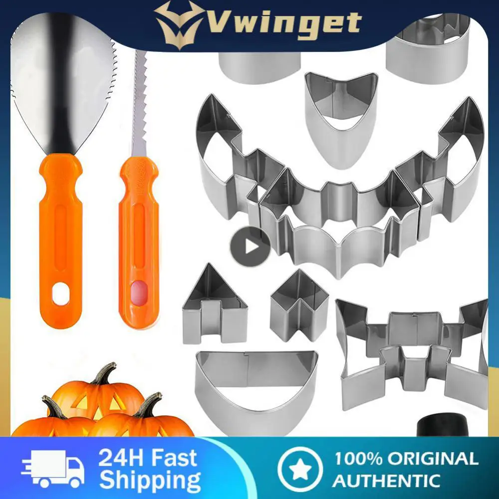 Halloween Pumpkin Carving Set Carved Tool Kit Sculpting Decoration Pumpkin Modeling Handmade Cutting Valentines Day