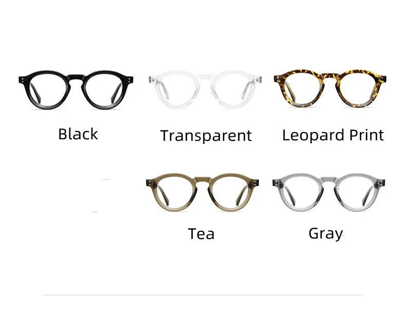 Marke Retro Anti Blau Licht Photochrome Sonnenbrille Lesebrille Frauen Männer Prebyopie Brillen Brille Runde Rahmen 0 bis + 6,0 – Detail 10