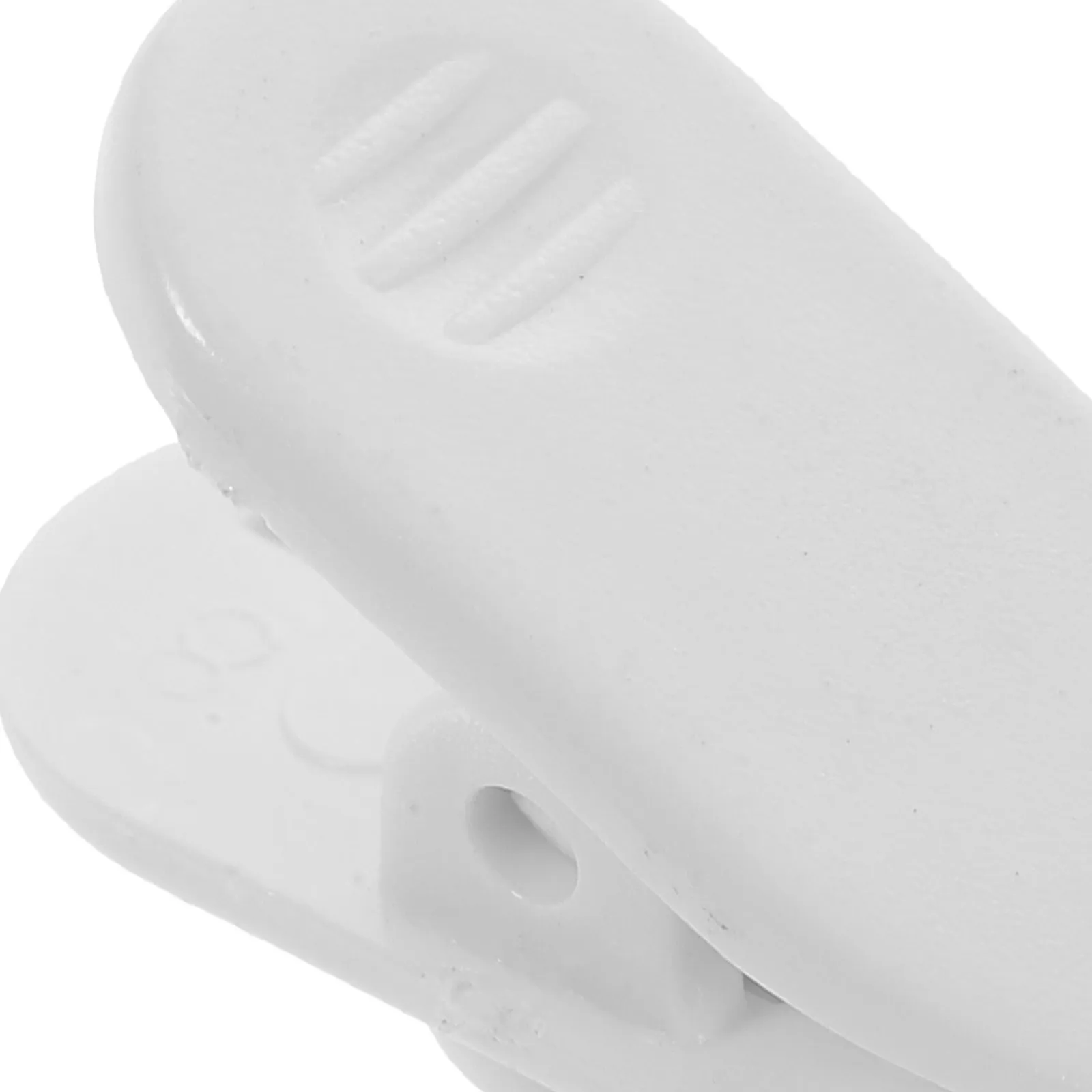 10pcs Rotate Earphone Clip Anti Winding Wire Cable Clamp Cord Holder for Cell Phone Headphone MP3 White Lightweight Small