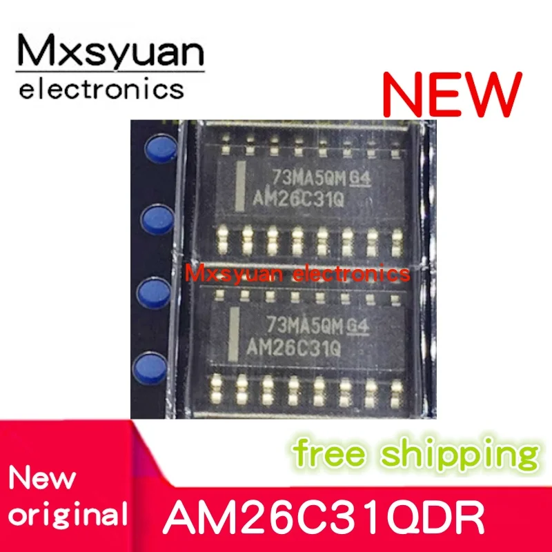 10pcs100pcs/lot AM26C31Q AM26C31QD AM26C31QDR  SOP16 New original In stock