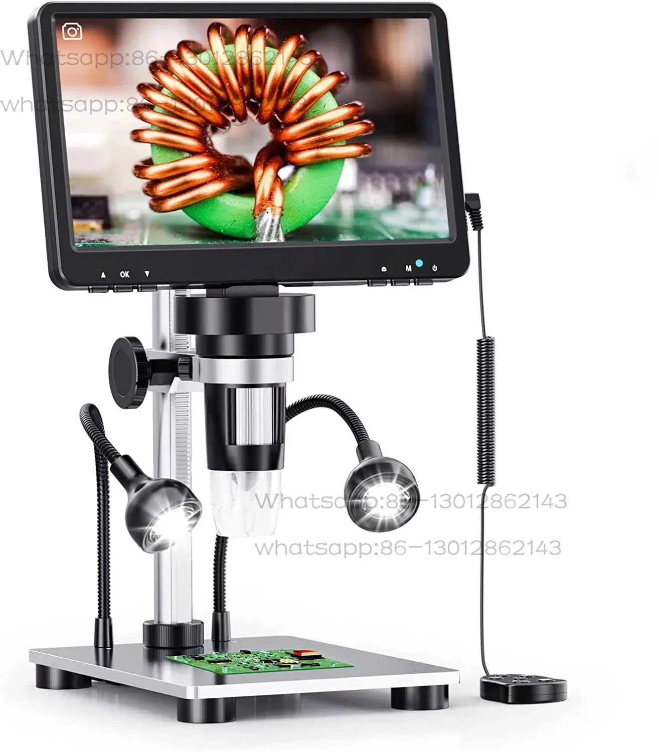 

7-inch high-definition LCD screen portable digital microscope with LCD screen for mobile phone digital microscope