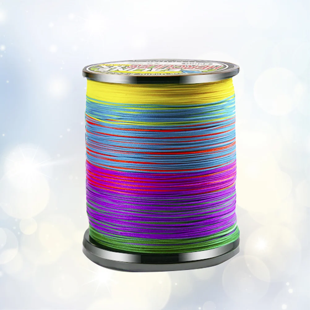 

Braid Fishing 08 Braided Fishing Line Super Strong Multicolour Pe Material Line to 500M fishing wire