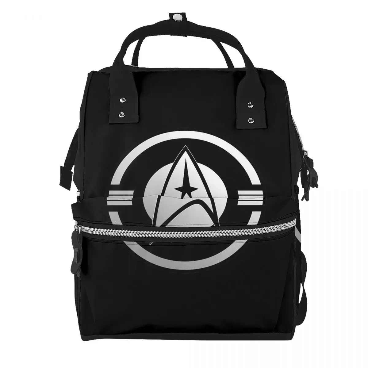 Star Treks Science Fiction TV Series Student Backpack School Bag Hiking Travel Daypack for Men Women Bookbag Shoulder Bags