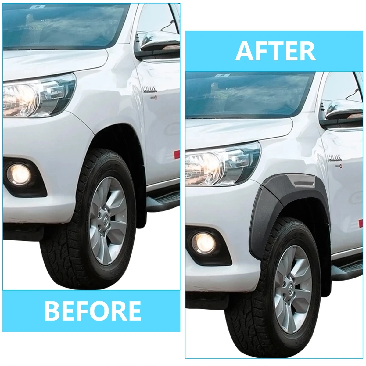 Рисунок 2 - Крылья колесной арки для Toyota