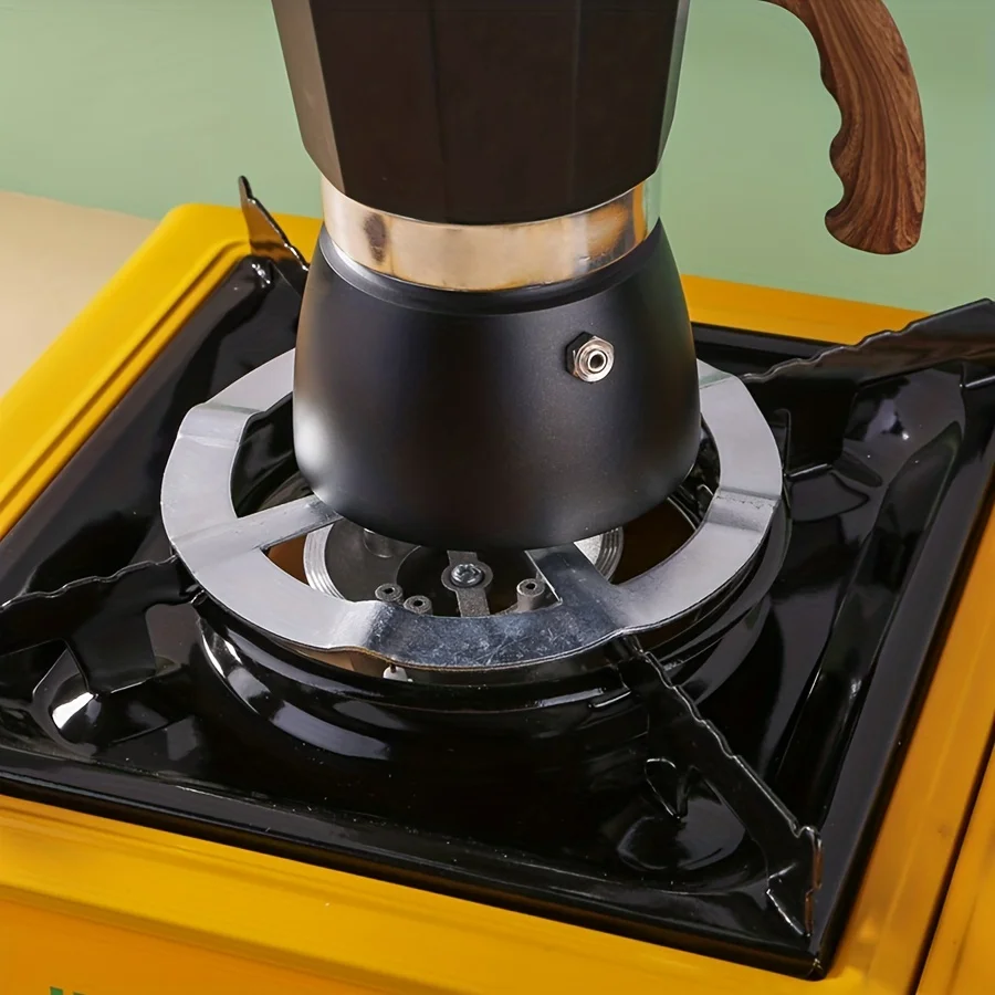 Stainless steel coffee pot holder, mocha pot stove holder, natural gas holder, gas stove holder, coffee pot holder