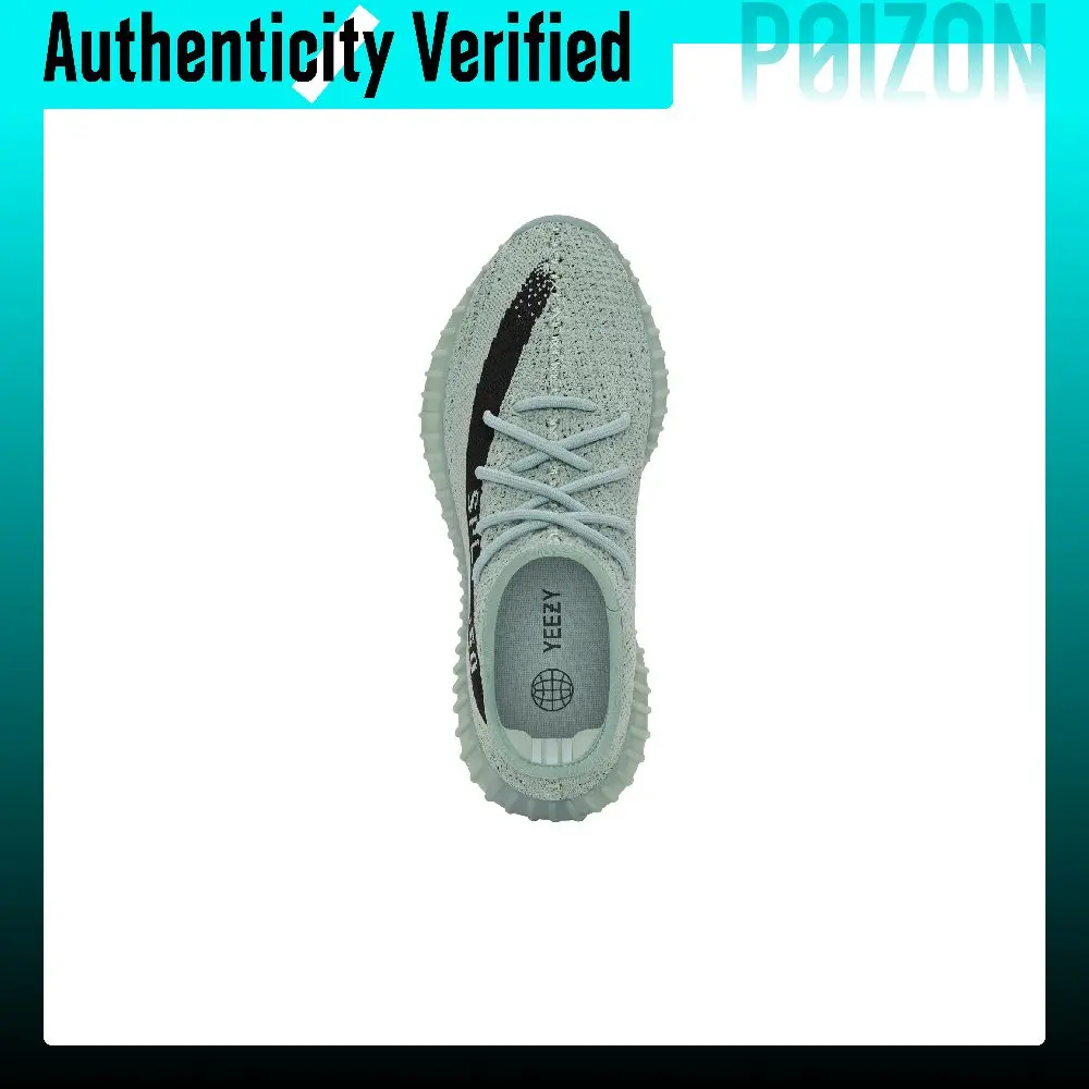 Adidas Originals Yeezy Boost 350 V2 Maris Sal Paint Strip 'Salt Core Black Salt' Fabric Trendy HQ2060 view 5