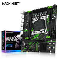 MACHINIST X99 PR9 X99 Motherboard Support LGA 2011-3 Intel Xeon E5 V3&V4 CPU DDR4 RAM SATA/NVME M.2 Slot USB3.0